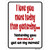 I Love You More Today Novelty Rectangle Sticker Decal