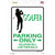 Golfer Only Female Novelty Rectangle Sticker Decal