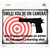 Smile! Youre On Camera! Do Not Expect A Warning Shot Novelty Rectangle Sticker Decal
