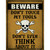 Dont Touch My Tools Novelty Rectangle Sticker Decal