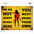 Bring Your Own Woman Novelty Rectangle Sticker Decal