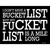 Dont Have A Bucket List Novelty Rectangle Sticker Decal