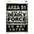 Area 51 Novelty Rectangle Sticker Decal