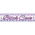 Bitch Cave Purple Novelty Narrow Sticker Decal