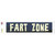 Fart Zone Novelty Narrow Sticker Decal