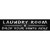 Laundry Room Novelty Narrow Sticker Decal