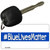 Blue Lives Matter Novelty Aluminum Key Chain KC-8248