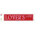 Lovers Lane Novelty Narrow Sticker Decal