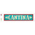 Cantina Novelty Narrow Sticker Decal