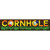 Cornhole Novelty Narrow Sticker Decal
