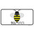 Bee-otch Novelty Sticker Decal