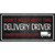 Dont Mess With Delivery Driver Novelty Sticker Decal