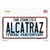 Alcatraz Novelty Sticker Decal