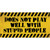 Does Not Play Well Novelty Sticker Decal