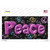 Peace Novelty Sticker Decal