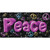 Peace Novelty Sticker Decal
