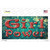 Girl Power Floral Background Novelty Sticker Decal