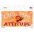 Little Miss Attitude Novelty Sticker Decal