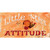 Little Miss Attitude Novelty Sticker Decal