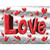 Love Novelty Rectangle Sticker Decal