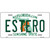 Estero Sunshine State Novelty Metal License Plate