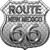 Route 66 Diamond New Mexico Novelty Highway Shield Sticker Decal