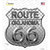 Route 66 Diamond Oklahoma Novelty Highway Shield Sticker Decal