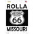 Rolla Missouri Historic Route 66 Novelty Rectangle Sticker Decal