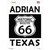 Adrian Texas Historic Route 66 Novelty Rectangle Sticker Decal