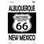 Albuquerque New Mexico Historic Route 66 Novelty Rectangle Sticker Decal
