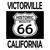 Victorville California Historic Route 66 Novelty Rectangle Sticker Decal