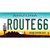 Route 66 Arizona Background Novelty Sticker Decal