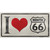 I Love Route 66 Novelty Sticker Decal