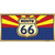 Route 66 Arizona State Flag Novelty Sticker Decal