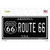 Route 66 Arizona Black Novelty Sticker Decal