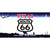 Route 66 Shield Texas Novelty Sticker Decal