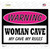 Woman Cave My Cave My Rules Novelty Rectangle Sticker Decal