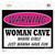 Woman Cave Girls Just Wanna Have Fun Novelty Rectangle Sticker Decal