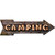 Camping Bulb Letters Novelty Arrow Sticker Decal