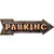 Parking Bulb Letters Novelty Arrow Sticker Decal