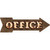 Office Bulb Letters Novelty Arrow Sticker Decal