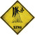 Virgo Zodiac Animal Xing Novelty Diamond Sticker Decal