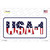 USA 1 Novelty Sticker Decal