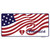 I Love America Flag Novelty Sticker Decal