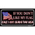 1 800 Leave The USA Novelty Sticker Decal