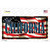 California on American Flag Novelty Sticker Decal