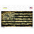 Camo American Flag Novelty Sticker Decal