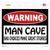 Man Cave Bad Choices Great Stories Novelty Rectangle Sticker Decal