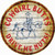 Cowgirl Butts Novelty Circle Sticker Decal