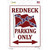 Redneck Only Novelty Rectangle Sticker Decal